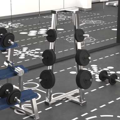 Ploče za utege, 6 komada, 30 kg, od lijevanog željeza