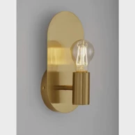 Zidna lampa Royal, E27, IP20, zlatna