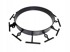 SIMPLEFIX Rub za travnjak i vrt 10 m s 80 klinova, 50 mm, crni