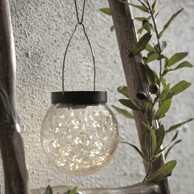 STAR TRADING Solarna viseća LED svjetiljka pogodna za eksterijer Glory, ø 12 cm