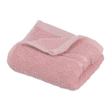 CASA SELECCIÓN Ružičasti pamučan ručnik od frotira 30x50 cm Simple