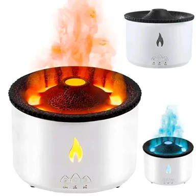 VERK Ovlaživač zraka i aroma difuzor 360 ml RGB vulkan efekt