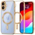 OVERBOARD Set Electro MagSafe futrola za Apple iPhone 17 + zaštitna folija za ekran, zlatna