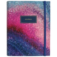 CASTELLI Organizer spiralni s gumicom Ombre 1804 18x23 cm 108 listova
