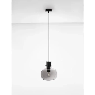 NOVA LUCE Visilica Cinzia E27, IP20 NL9236510, smoky i crna
