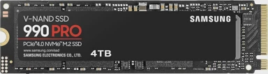SAMSUNG SSD disk 990 PRO, 4TB, NVMe M.2, maks. do 7450/6900 MB/s