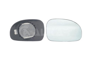 ALKAR Ogledalo retrovizora Peugeot 406, -99, desno, grijano