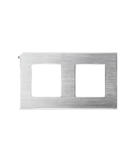 Aluminijski okvir dvostruki za module, sivi