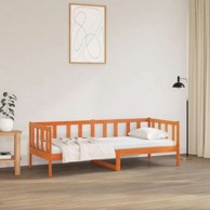 Okvir za krevet s uzglavljem, smeđi, 80 x 200 cm