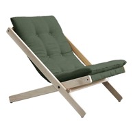 KARUP DESIGN Sklopiva stolica Boogie Raw/Olive Green, 65x88x67 cm