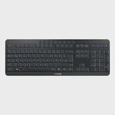 CHERRY Tipkovnica Stream Ultimate za dom i ured USB + RF bežična + Bluetooth QWERTZ njemački crna
