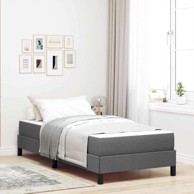 Boxspring krevet, 80x200 cm, sivi