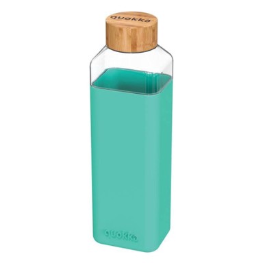 QUOKKA Staklena boca Storm 700 ml, teal