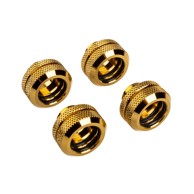 CORSAIR Ravna spojnica Hydro X Series XF Hardline, G1/4 na 14 mm AD Hardtube, 4 kom, zlatna 