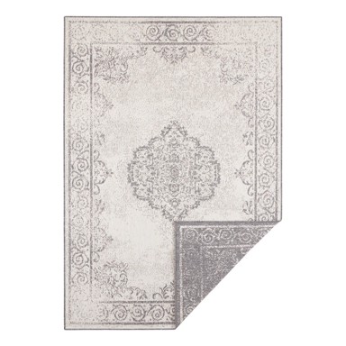 NORTHRUGS Vanjski tepih Cebu 200x290 cm, sivo-krem
