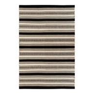 GREEN DECORE Dvostrani vanjski tepih od reciklirane plastike Zambezi 160x230 cm, crno-bijeli