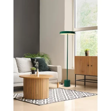 NOVA LUCE Vetro stajaća lampa led/3000k/33w/2666lm/green & black nl9223417