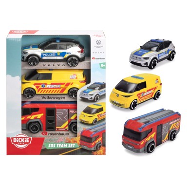 DICKIE TOYS Hitna vozila set, 3 komada