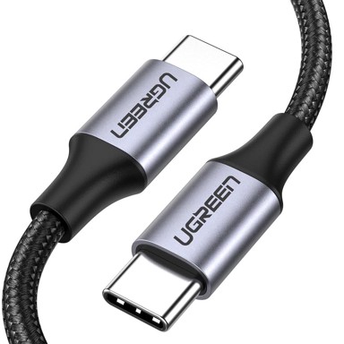 UGREEN USB kabel C na C US261, 60 W, 2 m, crni