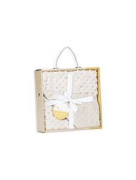 INTERBABY Dekica BUBBLE, 80x110 cm, bež