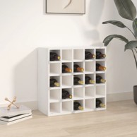 Ormarić za vino, Bijeli, 56x25x56 cm, od masivne borovine