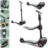 SUNBABY Romobil za ravnotežu 3u1, 3 kotača, zeleni