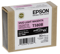 EPSON Tinta za printer vivid light magenta T 580 80 ml T 580B