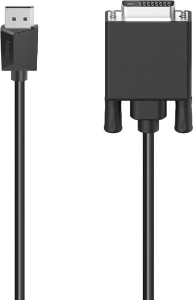 HAMA Video adapter 00200713, DisplayPort na DVI, 1,5 m, crni