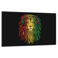 TMK Staklena zaštita za štednjak ili ploču za kuhanje 80x52, lav