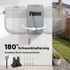 HOMESTAR Kolut za crijevo 20 m 52 x 22 x 35 cm, sivi