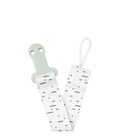 KIKKA BOO Privjesak za dudu s kopčom, zelena