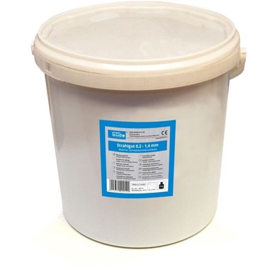 GÜDE Materijal za pjeskarenje granulacije 0,2–1,4 mm, 15 kg