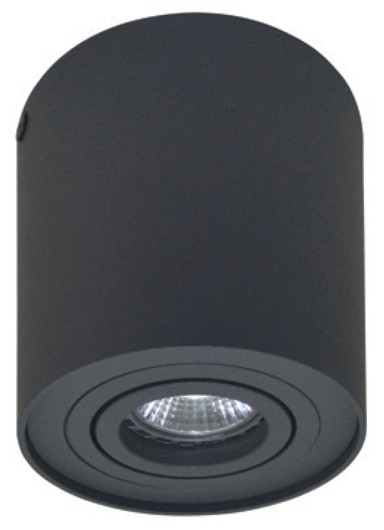 Nadgradna spot rasvjeta Rotondo 125/96 alu, tamno siva