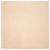 Tepih od umjetnog krzna zeca 240 x 240 cm, poliester, bež