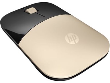 HP Miš Z3700, optički, bežični, BT, zlatni