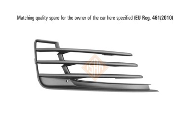 ISAM Maska branika VW Golf 7 -17 GTI, prednja desna, 0945718