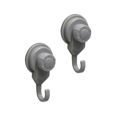 TENDANCE Vakuum vješalica, polipropilen, siva 2/1 