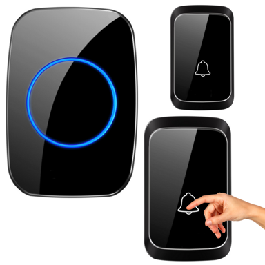 Bežično vodootporno zvono, 35 melodija, 3 razine glasnoće