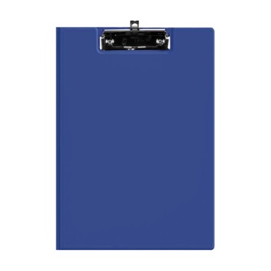 FORNAX Ploča s klipom i preklopom i kvačicom, A4, PP, plava