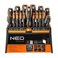 NEO TOOLS Set ključeva za odvijače i bitove, 37 kom