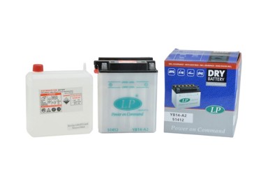 LANDPORT Moto akumulator MA YB14-A2 14Ah 180A D+ (13,5x9,1x16,6)