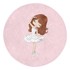 MILA HOME Ružičasti dječji tepih ø 100 cm Comfort 