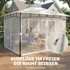 HOMESTAR Paviljon, 360 x 300 x 275 cm, crna
