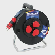 COMMEL 200-368 kabelska motalica na pvc bubnju 280 mm, monofazna, 16 a 230 v ~ 3500 w i