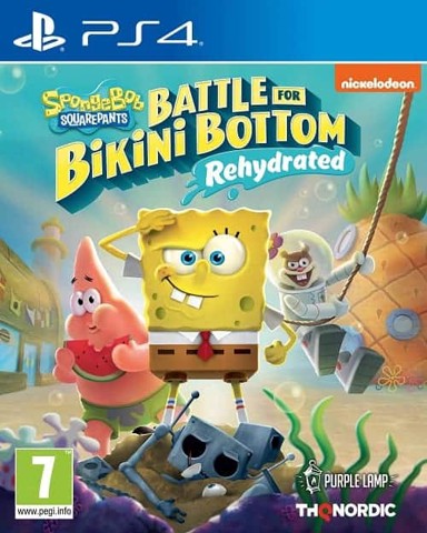 Igra za PS4: Spongebob SquarePants: Battle for Bikini Bottom - Rehydrated