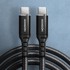 AXAGON Kabel BUCM-CM30AB, USB-C na USB-C 2.0, 3 m, PD 60 W, crni