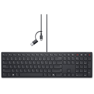 DELL Tipkovnica KB525C, češki/slovački QWERTZ, crna