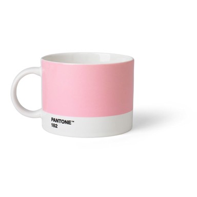 PANTONE Ružičasta keramička šalica 475 ml Light Pink 182 