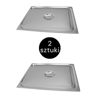 Poklopac za GN 2/1 650 x 530 mm, set od 2
