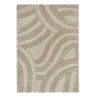 FLAIR RUGS Bež ručno rađen tepih od recikliranih vlakna 160x230 cm Velvet